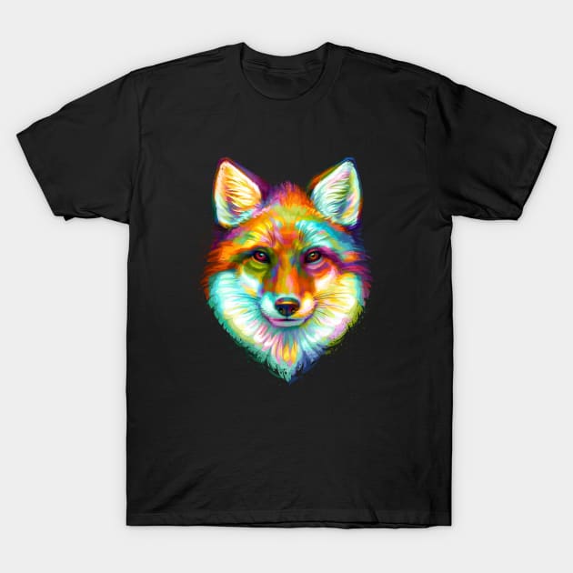 Fox T-Shirt by stonemask